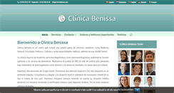 Desktop Screenshot of clinicabenissa.com
